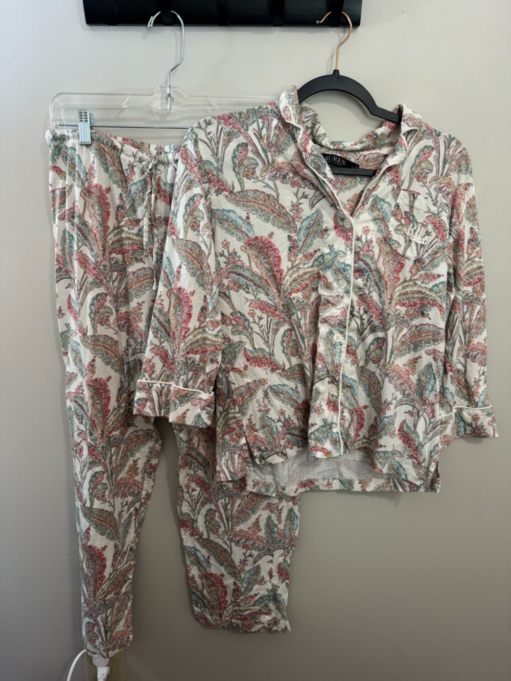 Ralph Lauren 2 Piece Pajamas size M